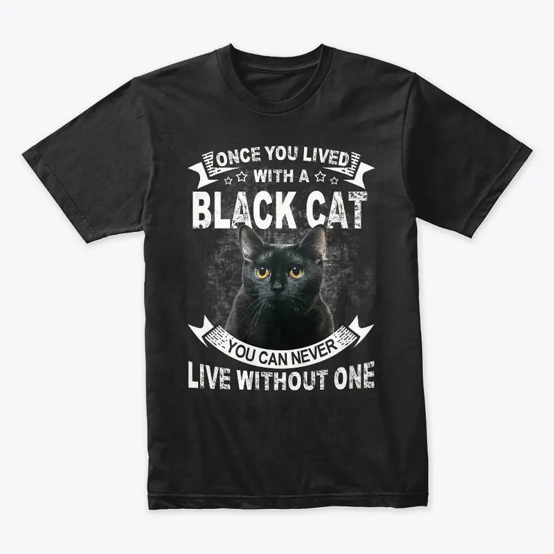 once you lived with a black cat